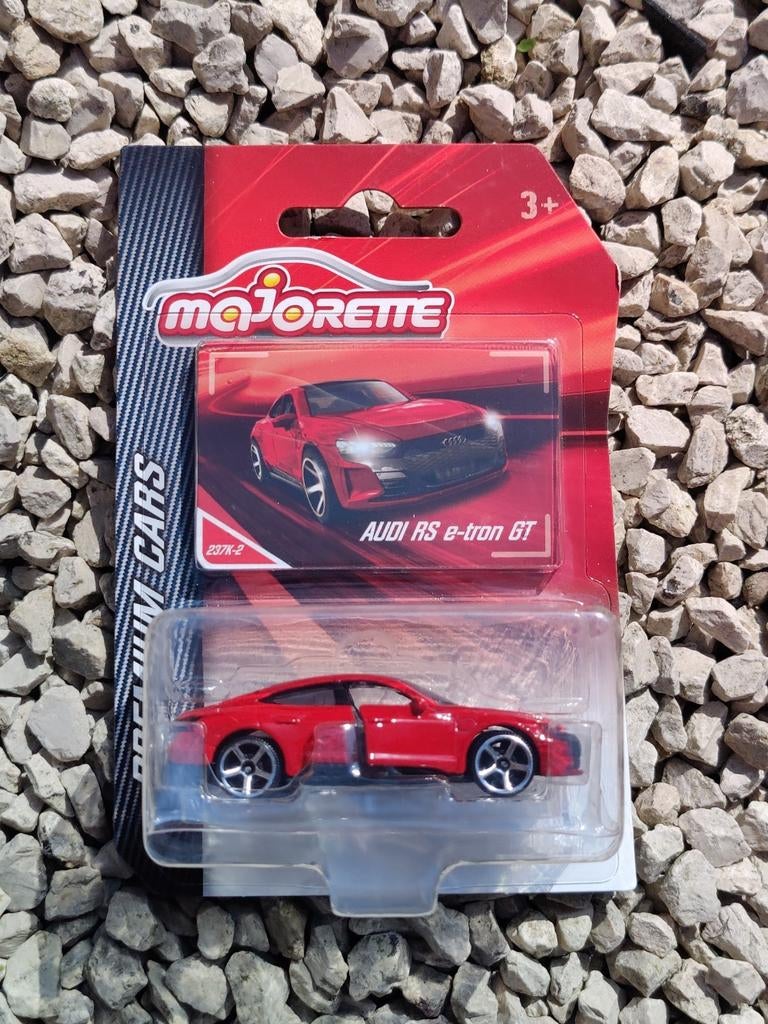 Majorette Audi RS e-Tron GT ROOD, Ophalen of Verzenden, Auto