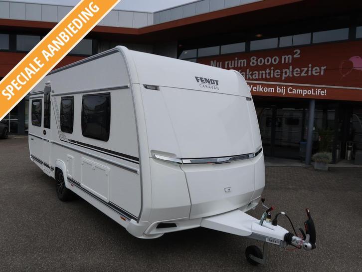 Fendt Bianco Selection 515 SG ENKELE BEDDEN, RONDZ, Caravans en Kamperen, Caravans, tot en met 4, 1250 - 1500 kg, Rondzit, Fendt