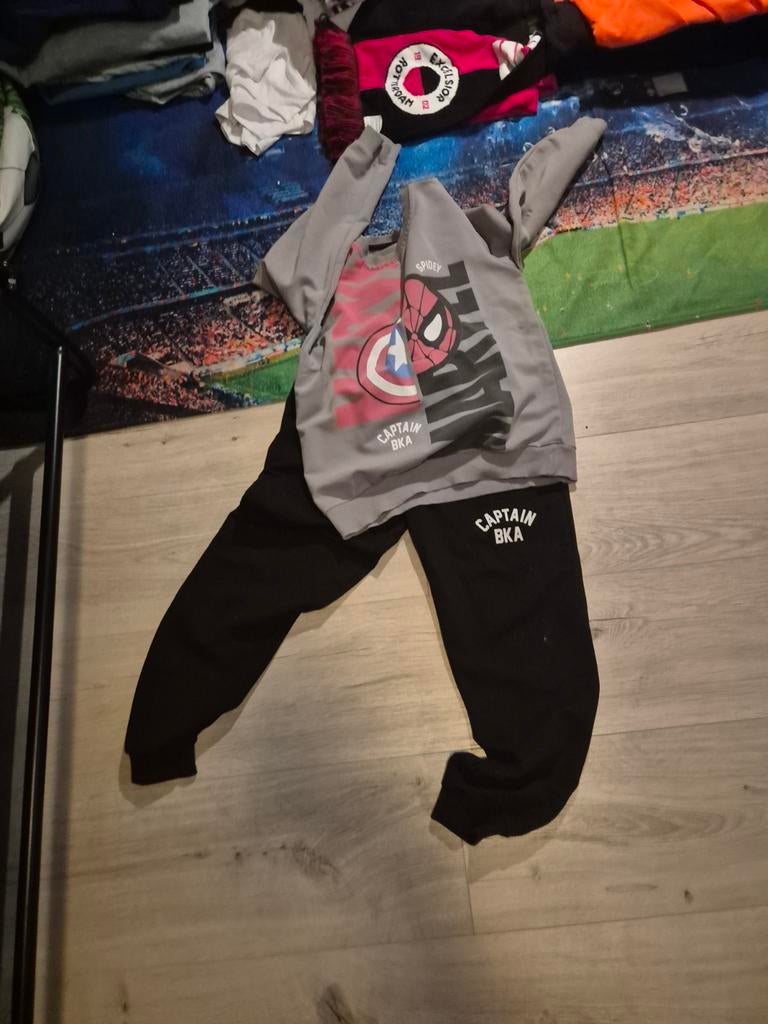 Captain BKA Spiderman trainingspak, Ophalen of Verzenden