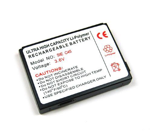 GSM accu Siemens C45/MT50/A50/M50 Li-Polymer, Telecommunicatie, Mobiele telefoons | Batterijen en Accu's, Nieuw, Verzenden
