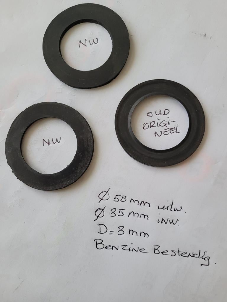 Benzine afsluit rubber, Ophalen of Verzenden