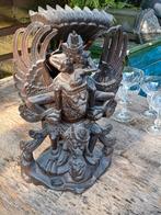 Vintage Balinese Houten Garuda Vishnu Beeld, Ophalen of Verzenden