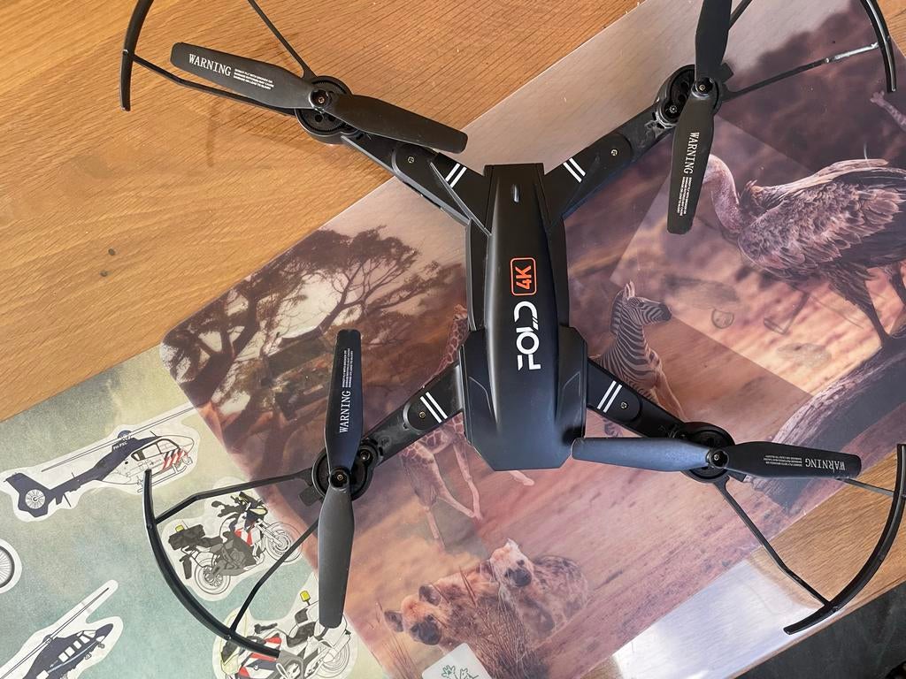 Fold 4K Drone - Gebruikt maar in goede staat (170 gram), Gebruikt, Cameradrone, Overige merken, Ophalen of Verzenden