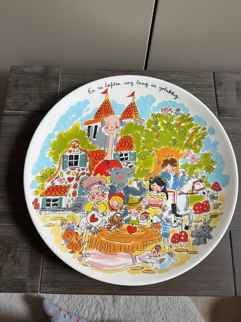 Blond amsterdam efteling bord, Blond Amsterdam, Nieuw, Ophalen of Verzenden, Bord(en)