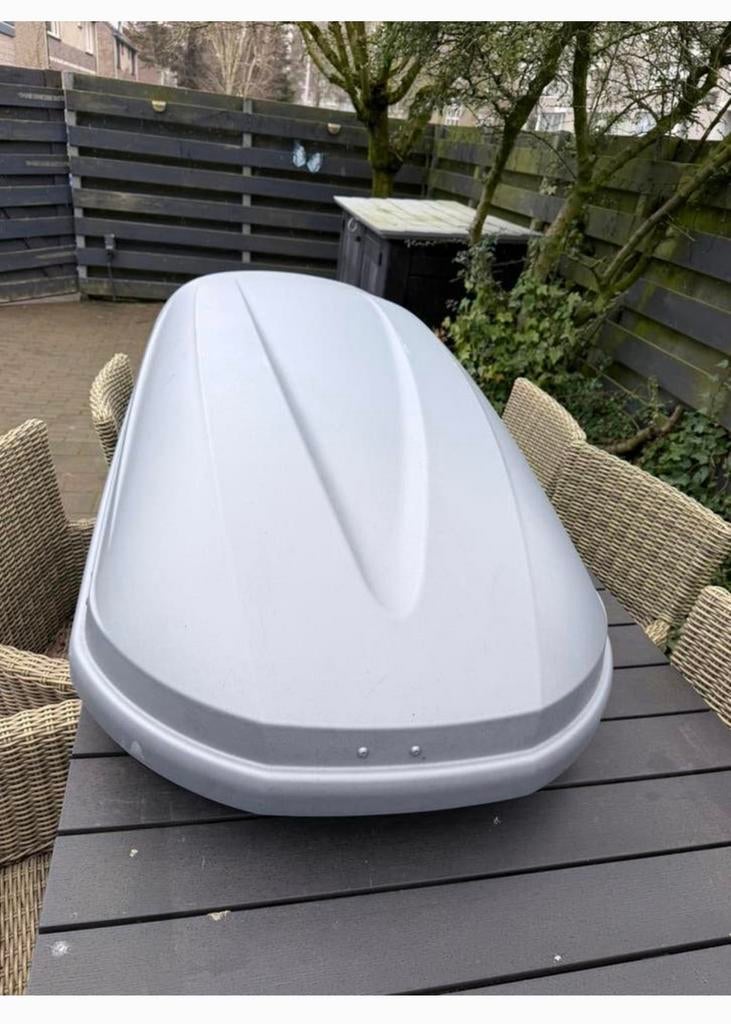 Thule-Volvo dakkoffer, Ophalen, Zo goed als nieuw