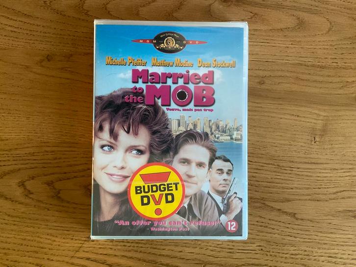 12). Married to the Mob, Michelle Pfeiffer, Matthew Modine., Cd's en Dvd's, Dvd's | Overige Dvd's, Nieuw in verpakking, Vanaf 12 jaar