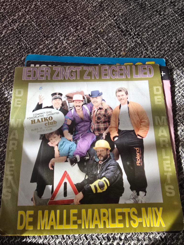 de marlets, Cd's en Dvd's, Vinyl | Nederlandstalig, Verzenden, Gebruikt, Overige formaten, Levenslied of Smartlap