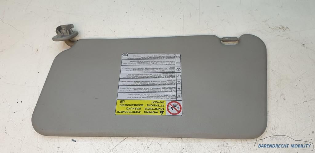Zonneklep rechts Agila B / Splash Suzuki Opel passagierskant, Auto-onderdelen, Interieur en Bekleding, Opel, Suzuki, Gebruikt