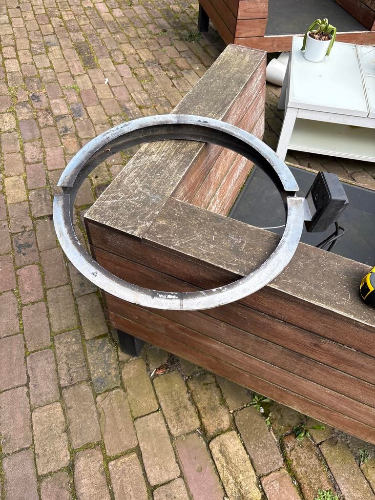 Rottiserie ring met motor, Ophalen of Verzenden, Gebruikt
