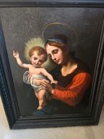 Antiek groot schilderij, Ophalen