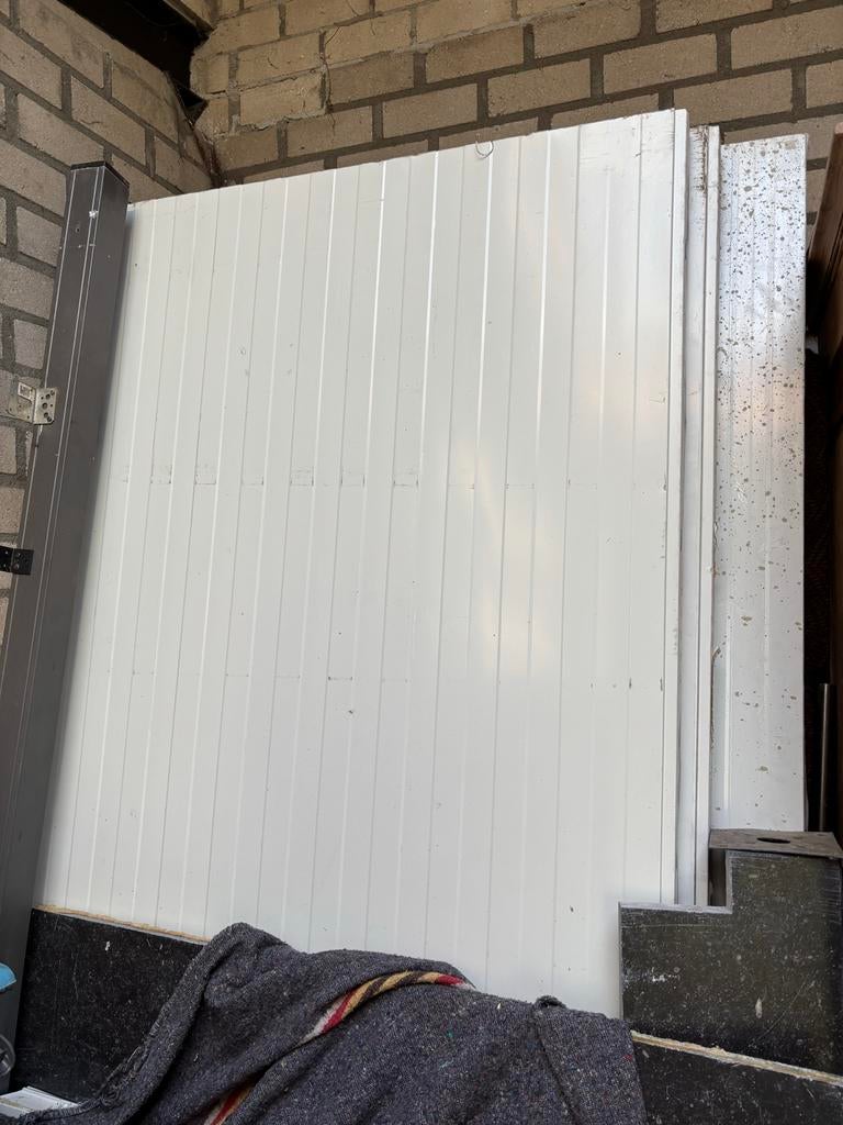 Isopan isolatiepanelen 3 stuks, 1x2.30m, 4cm dik, Overige materialen, 4 tot 8 cm, Gebruikt, Muurisolatie