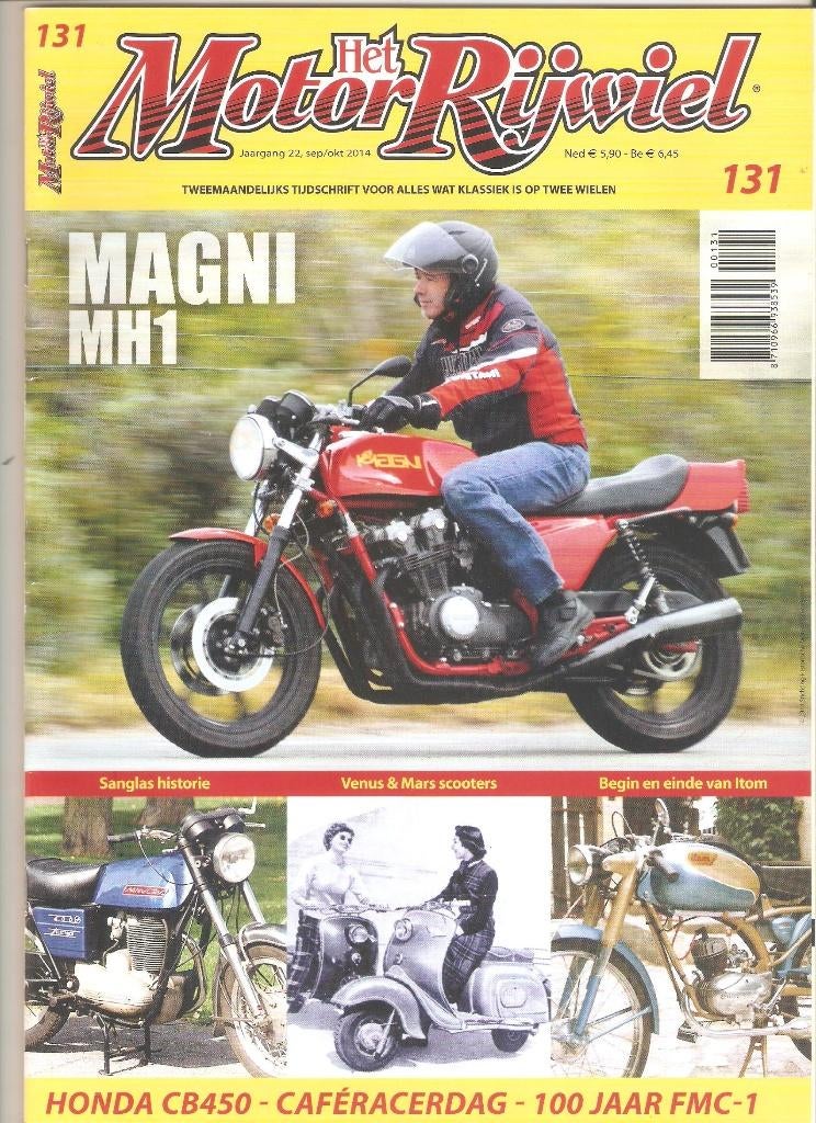 131 – Magni – Sanglas – Honda – Itom – Venus & Mars, Ophalen of Verzenden, Zo goed als nieuw, Sport en Vrije tijd