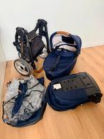 Kinderwagen buggy Mutsy Evo2 navy complete set, Kinderen en Baby's, Kinderwagens en Combinaties, Ophalen, Gebruikt, Combiwagen