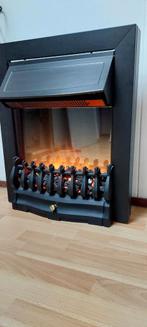 Elektrisch kacheltje met vlam effect en kooltjes, Ophalen, Gebruikt, Overige soorten, Elektrisch