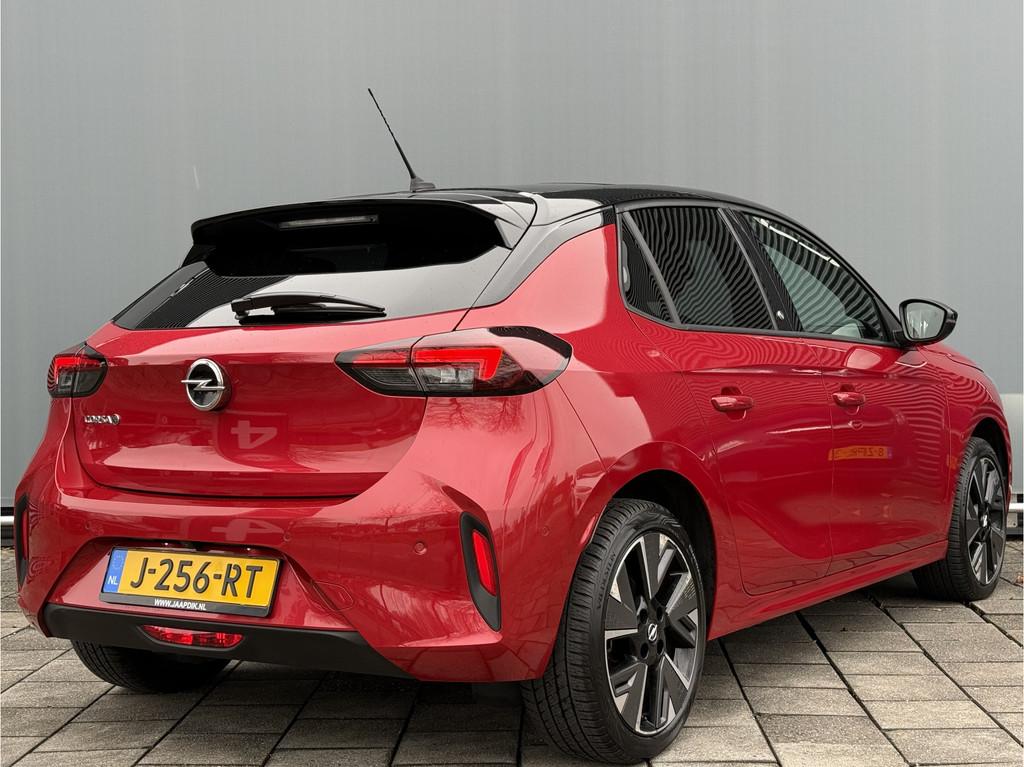 Opel CORSA-E BWJ 10-2020 | GS Line 136PK 50 kWh | PANO DAK |, Auto's, 330 km, Gebruikt, Zwart, 24 min