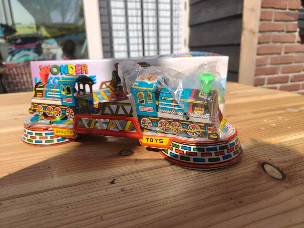 Wonder Locomotive Opwindbaar Speelgoed Trein, Ophalen of Verzenden, Gebruikt