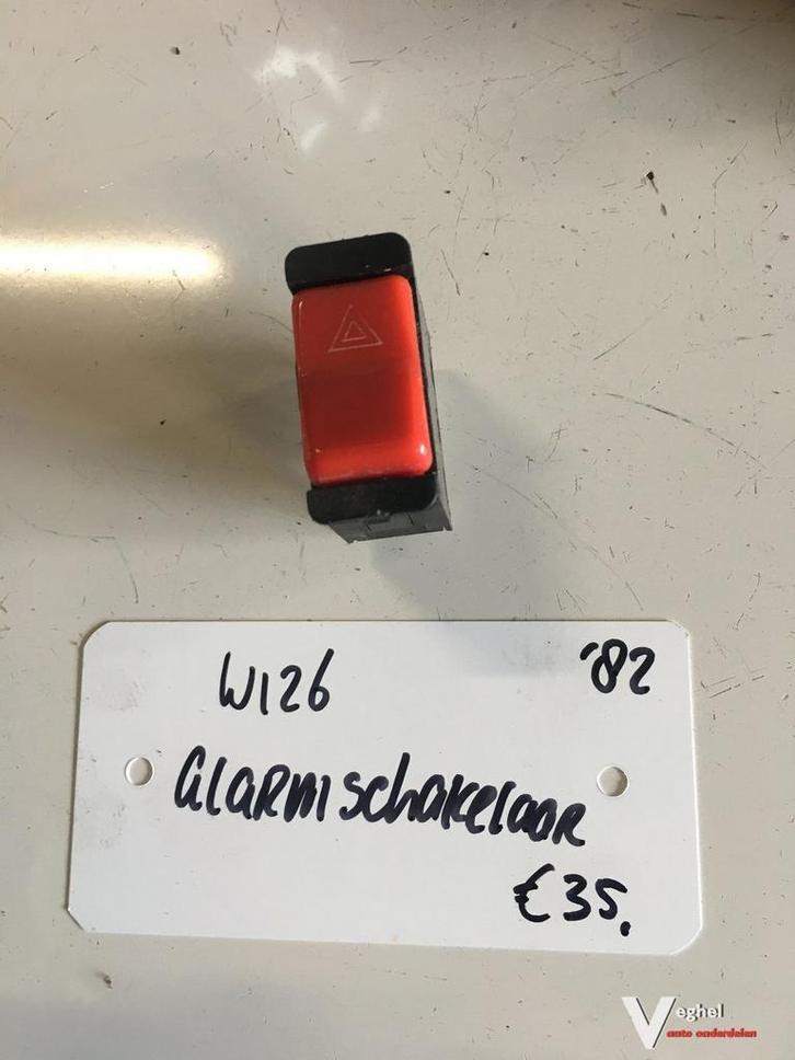 Mercedes w126 Alarmlichtschakelaar 1982, Auto-onderdelen, Dashboard en Schakelaars, Gebruikt, Ophalen of Verzenden
