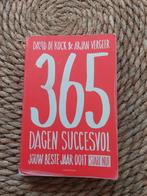 365 Dagen Succesvol boek, Boeken, Ophalen of Verzenden, Gelezen, David de Kock & Arjan Vergeer