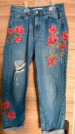 Toffe ankle momjeans rozen maat 40, Kleding | Dames, Verzenden, Nieuw, Blauw, W30 - W32 (confectie 38/40)