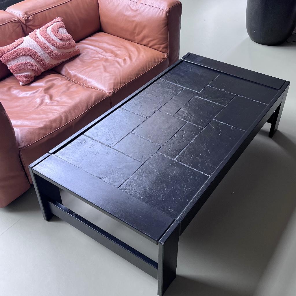 Salontafel vintage, Ophalen, Gebruikt, 100 tot 150 cm, Vintage