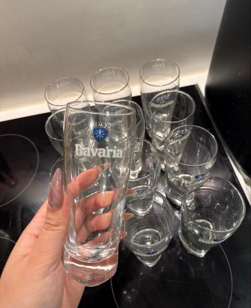 Nieuwe Bavaria glazen - 12 stuks, Ophalen of Verzenden, Nieuw, Glas, Overige merken