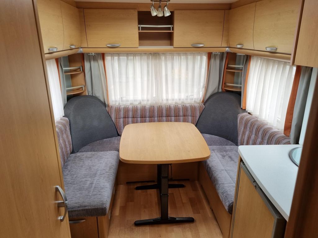 Knaus Sudwind 450 FU Cassette luifel, Caravans en Kamperen, Caravans, Rondzit, Bedrijf, Overige typen, 5 tot 6 meter