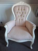 Barok stoel - Opknapper met charme, Huis en Inrichting, Stoelen, Ophalen, Gebruikt, Barok, Wit