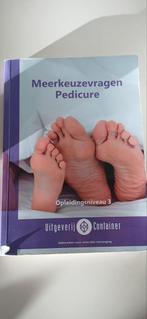 Meerkeuzevragen Pedicure - Opleidingsniveau 3, Ophalen of Verzenden, Gelezen, MBO, Onbekend