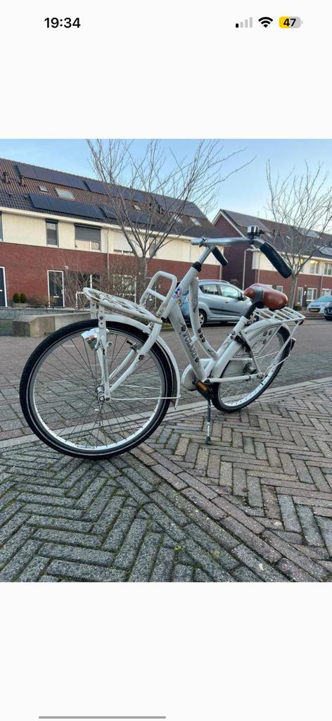 Kinder fiets 24 inch, Fietsen en Brommers, Fietsaccessoires | Aanhangers en Karren, Ophalen, Gebruikt, Aanhangfiets