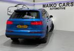 Audi Q7 3.0 TFSI quattro Pro 3x S LINE|PANO|360 Camera|lucht, Auto's, Automaat, Gebruikt, 2995 cc, Blauw