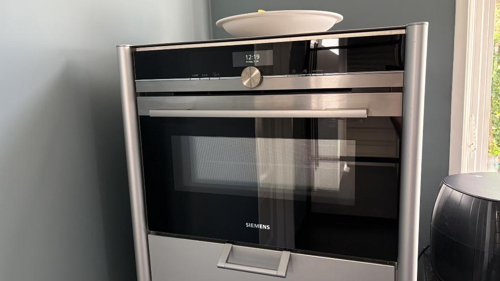 Combi Oven/Magnetron, Ophalen, Combimagnetron, Zo goed als nieuw, Inbouw