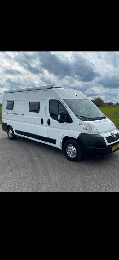 Peugeot Boxer buscamper | vast bed | zonnepaneel| Direct mee, Overige merken, Buscamper of Camperbus, Treinzit, Tot en met 3