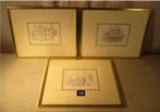 3 Tekeningen van Ch Vandenbosch - 30x24, Antiek en Kunst, Ophalen of Verzenden