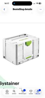 Festool systainer gereedschapskoffer, Ophalen of Verzenden, Zo goed als nieuw