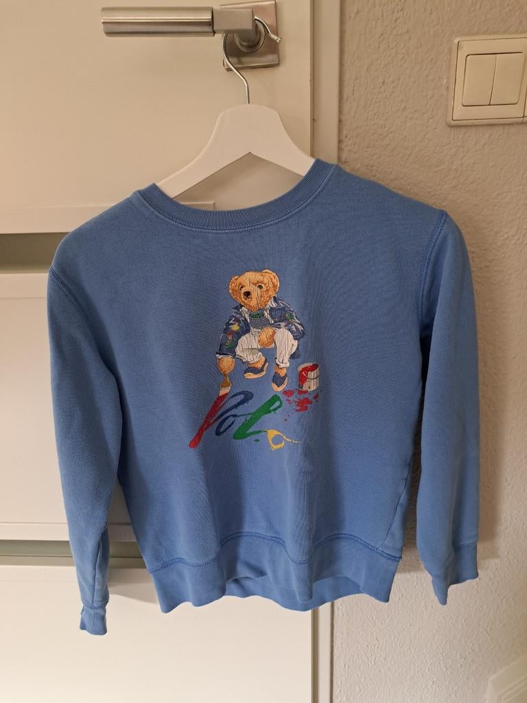 Polo Ralph Lauren trui met beer maat M (10-12), Ophalen of Verzenden, Jongen