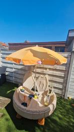 Little Tikes Bouwplaats Zand- en Watertafel met Parasol, Ophalen, Gebruikt