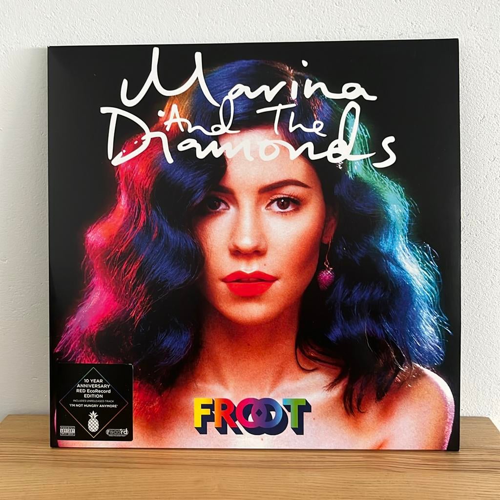 2LP Marina and the diamonds “Froot”, Ophalen of Verzenden, 2000 tot heden, Gebruikt, 12 inch
