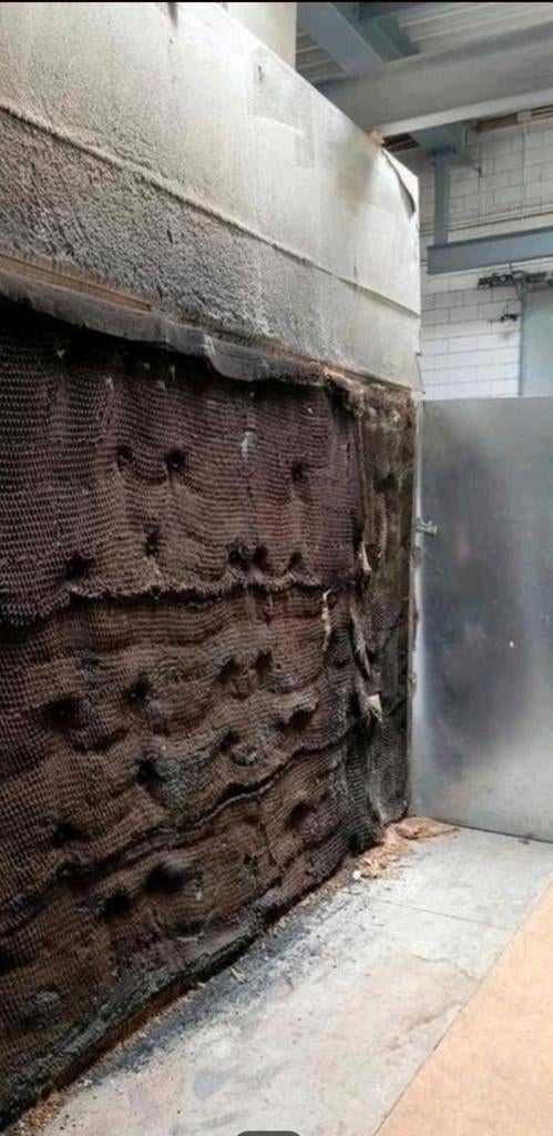 Verfspuit afzuiging spuitcabine 2,5x 5 meter met waterfilter, Ophalen of Verzenden, Gebruikt, Afzuiger