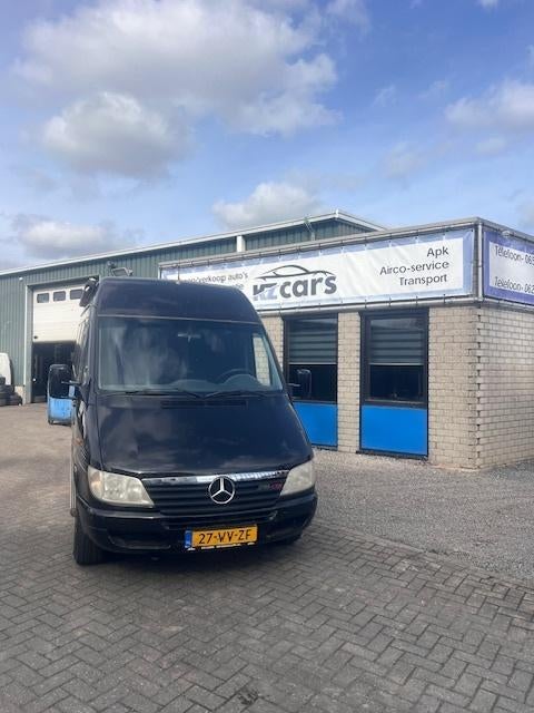 Mercedes-Benz Sprinter 2.7 CAMPER INRICHTING, Auto's, Automaat, Stof, 156 pk, Zwart