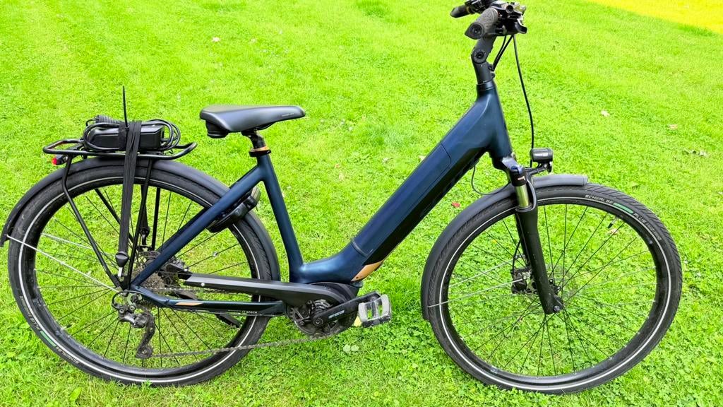 Mooie goede hybride Elektrische fiets Scott 51cm T10, Fietsen en Brommers, Elektrische fietsen, Gebruikt, 51 tot 55 cm, 50 km per accu of meer