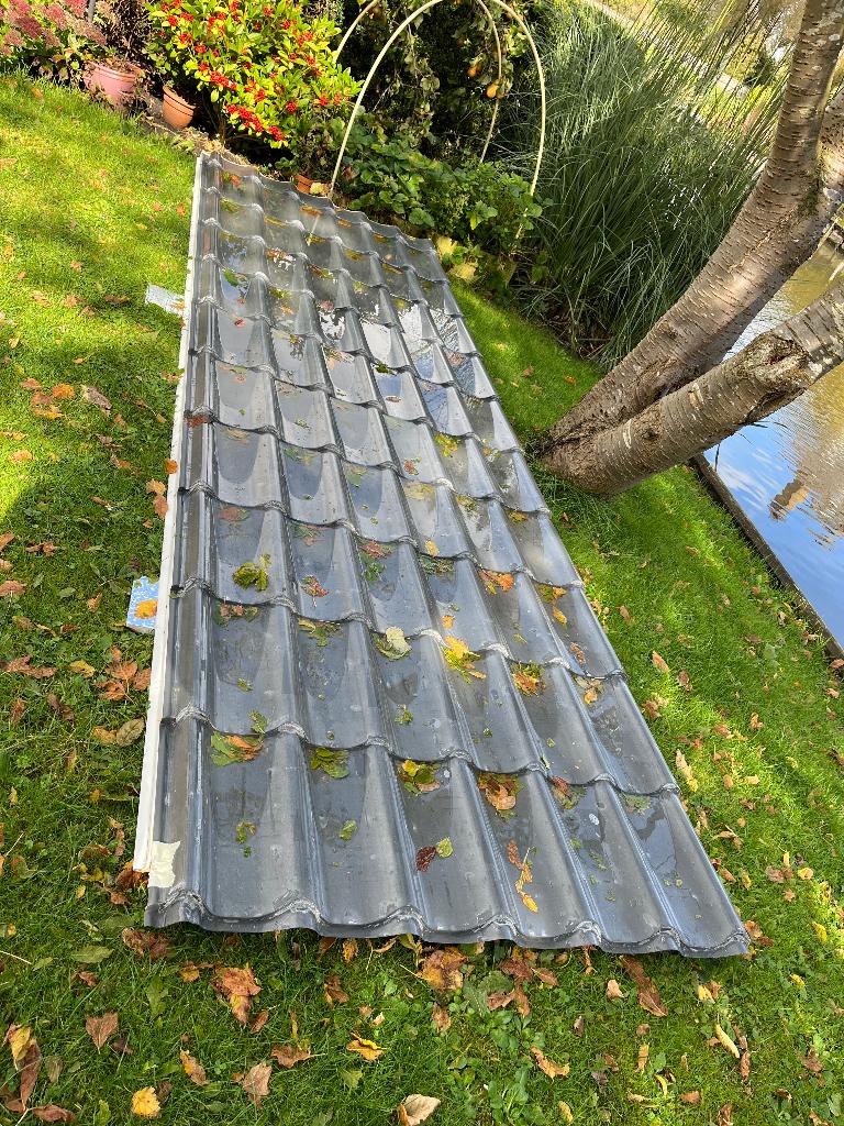 Dakpanplaat - splinternieuw, Ophalen, Overige kleuren, Nieuw, Minder dan 5 m²