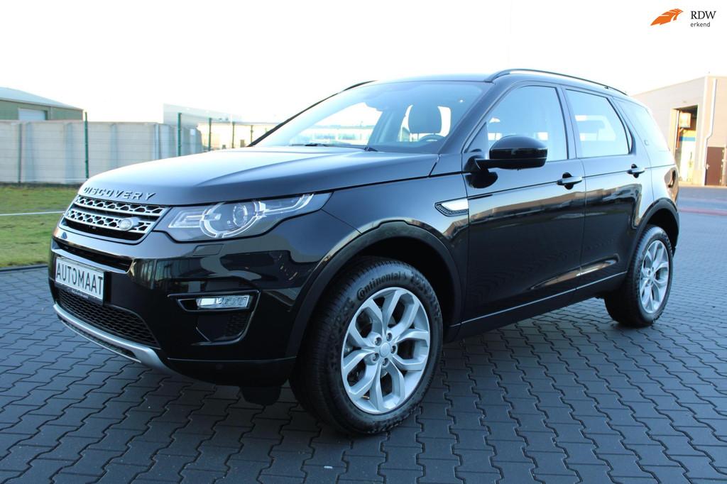 Land Rover Discovery Sport 2.0 Si4 4WD HSE Luxury, Auto's, Automaat, Zwart, 4 cilinders, 2000 kg
