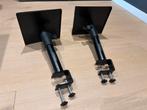 Innox IVA MON-08 Monitorstandaarden met bureauklem zwart, Ophalen of Verzenden, Zo goed als nieuw, Instrumentstandaard, Speaker