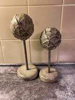 Decoratieve Artichoke Beelden - Set van 2, Ophalen of Verzenden, Zo goed als nieuw