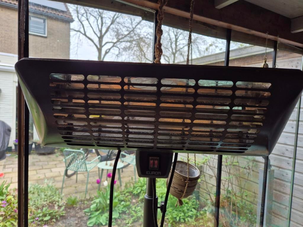 Buiten verwarming Eurom, Ophalen