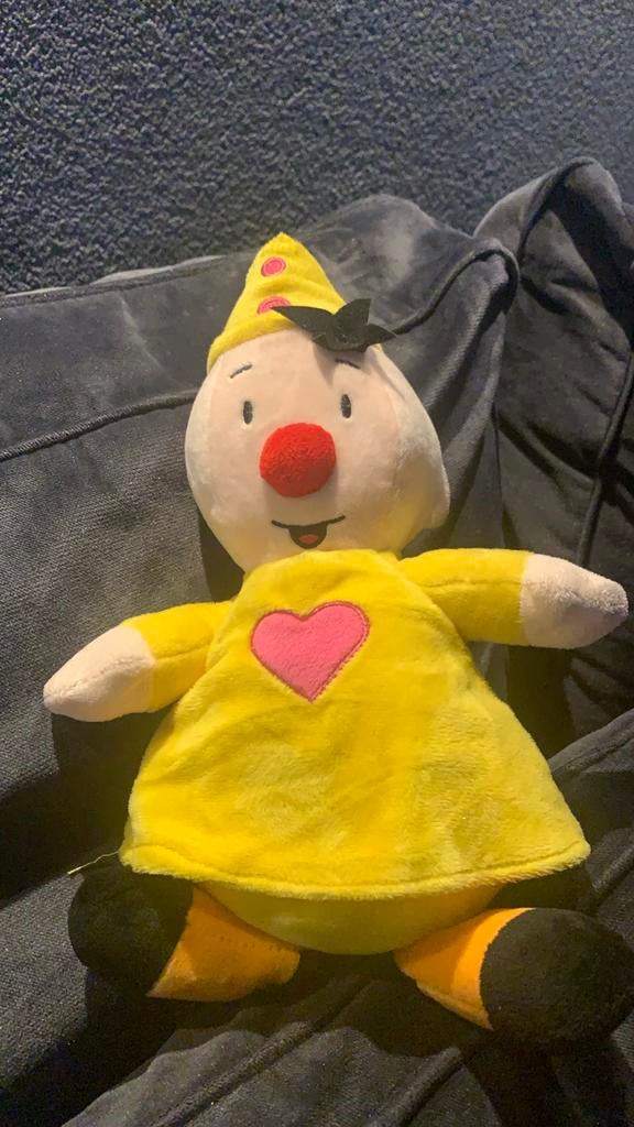 Woezel en Pip Knuffel Pip Geel met Hartje, Overige merken, Overige typen, Ophalen of Verzenden, Zo goed als nieuw