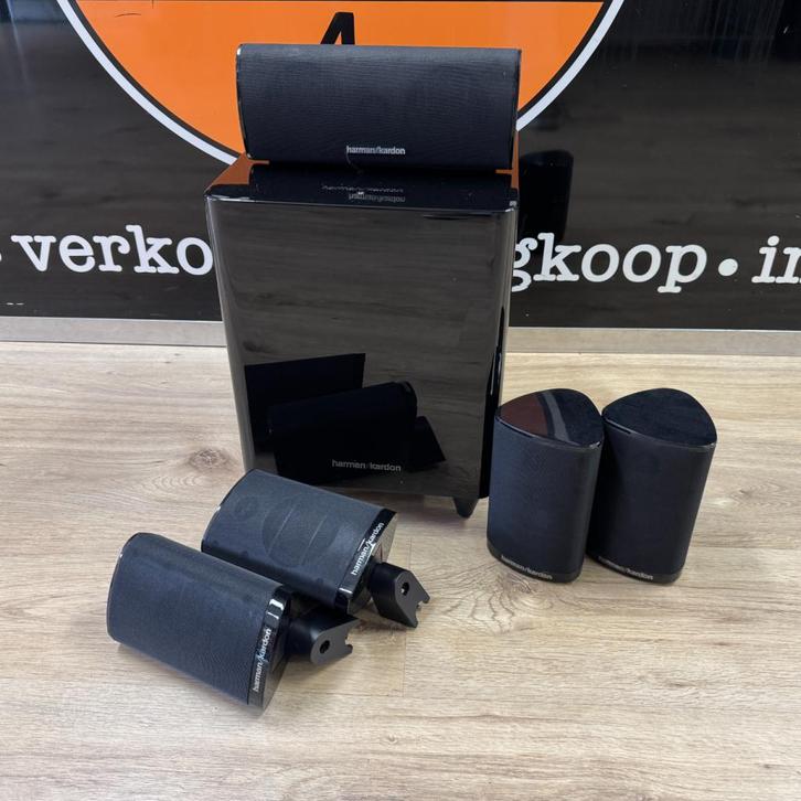Harman Kardon HKTS Speakersysteem | Nette Staat, Audio, Tv en Foto, Luidsprekers, Zo goed als nieuw