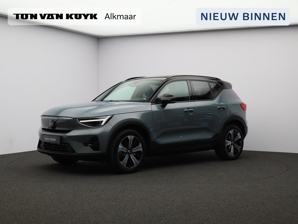 Volvo XC40 Recharge 231PK Ultimate 70 kWh / Panoramisch Dak, Auto's, Stof, Gebruikt, Volvo Selected Used Cars, Met garantie (alle)