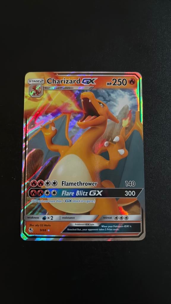 Charizard GX 9/68, Ophalen of Verzenden, Zo goed als nieuw