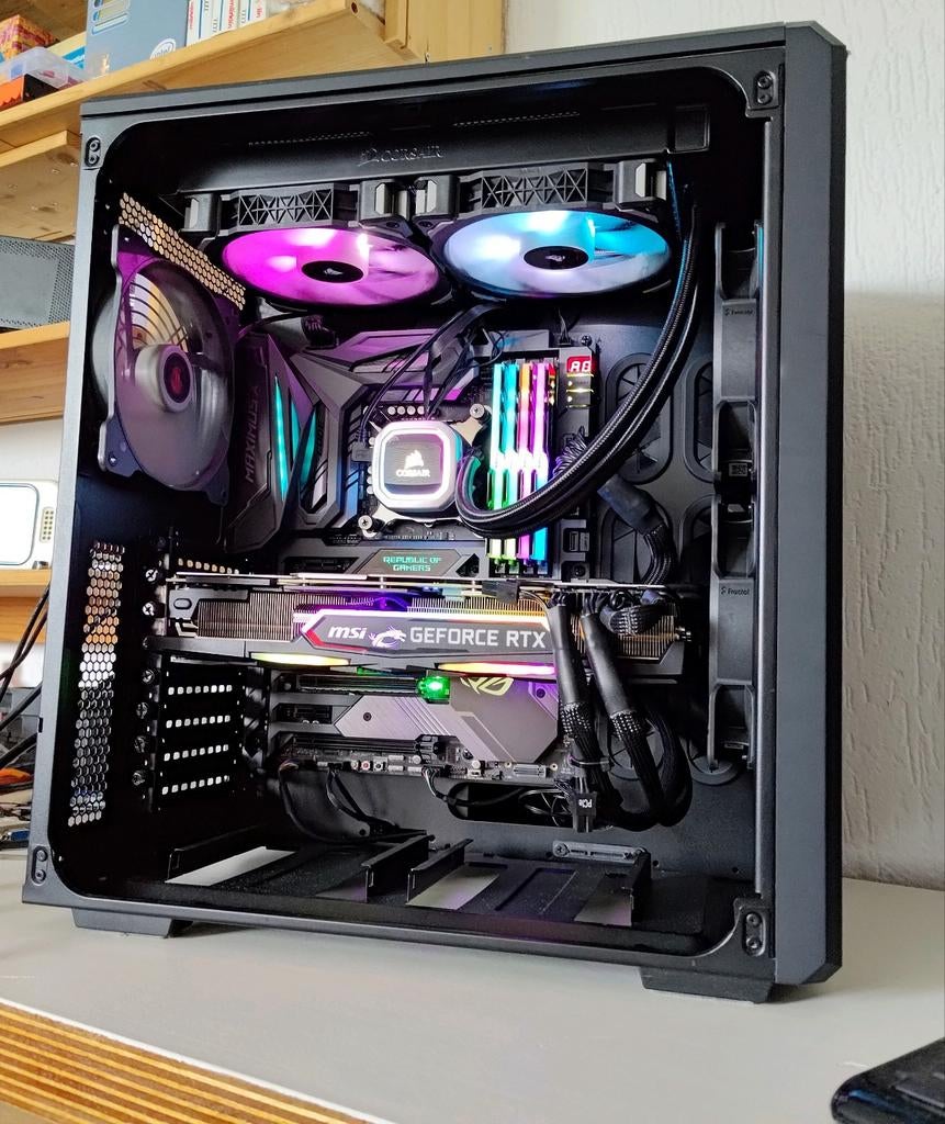 gaming pc I7 8700k 32GB msi RTX 2080 ti Asus maximus X CODE, Computers en Software, Videokaarten, Ophalen, PCI-Express 3, GDDR6